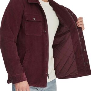 Levi's Men's Deep Red Corduroy Jacket